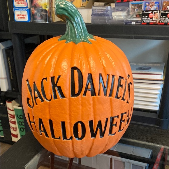 Jack Daniel's Halloween Pumpkin Decor